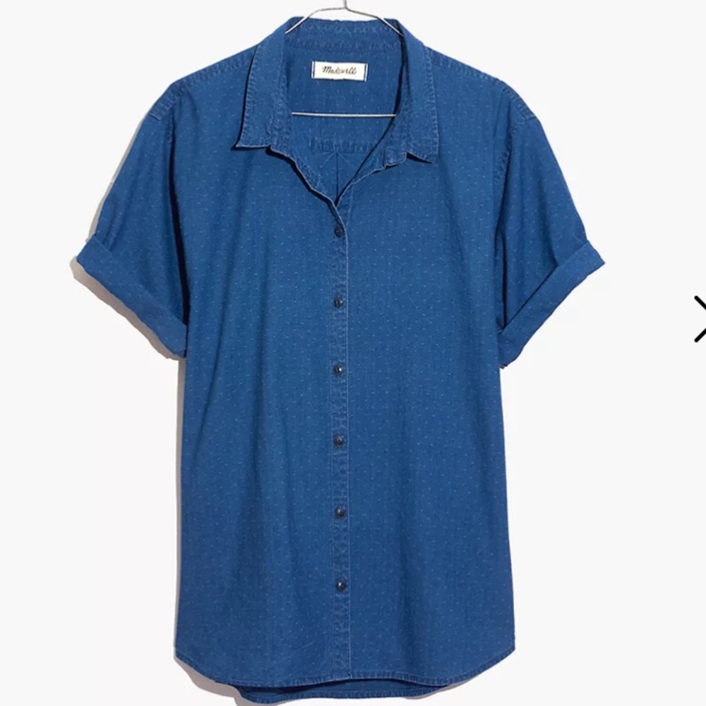 NWT Madewell Denim Chronicle Shirt size S